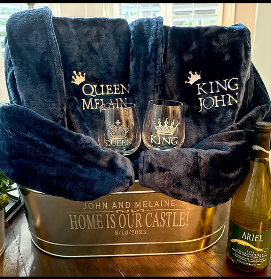 Royal King & Queen Beverage Tub Set