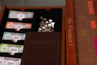 Personalized Luxury Wooden Monopoly Game