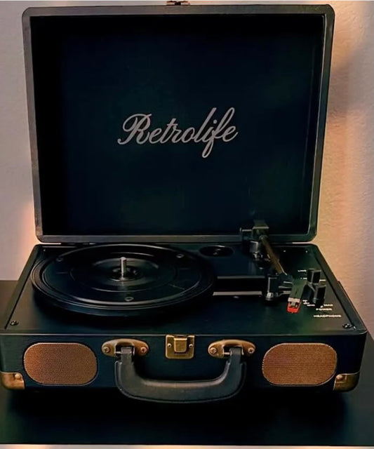 Old-School Personalized Record Player