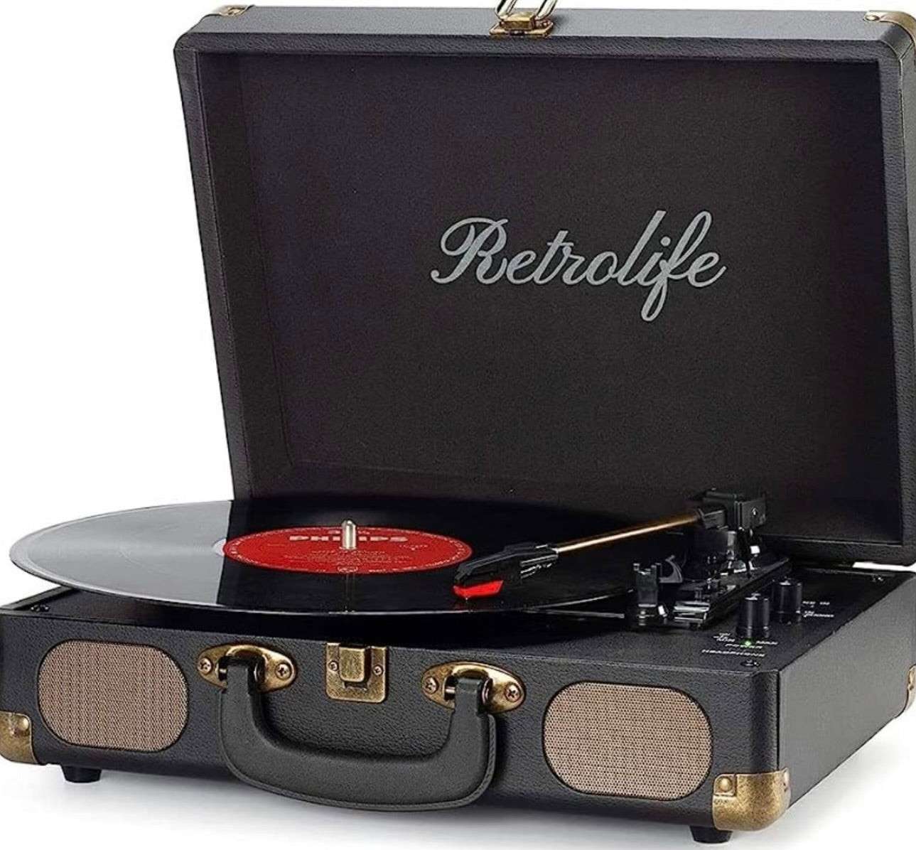 Old-School Personalized Record Player